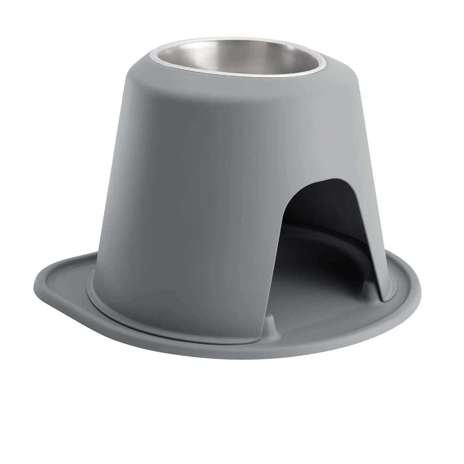 WeatherTech Single High Pet Feeding System, Stainless Steel - Image 15