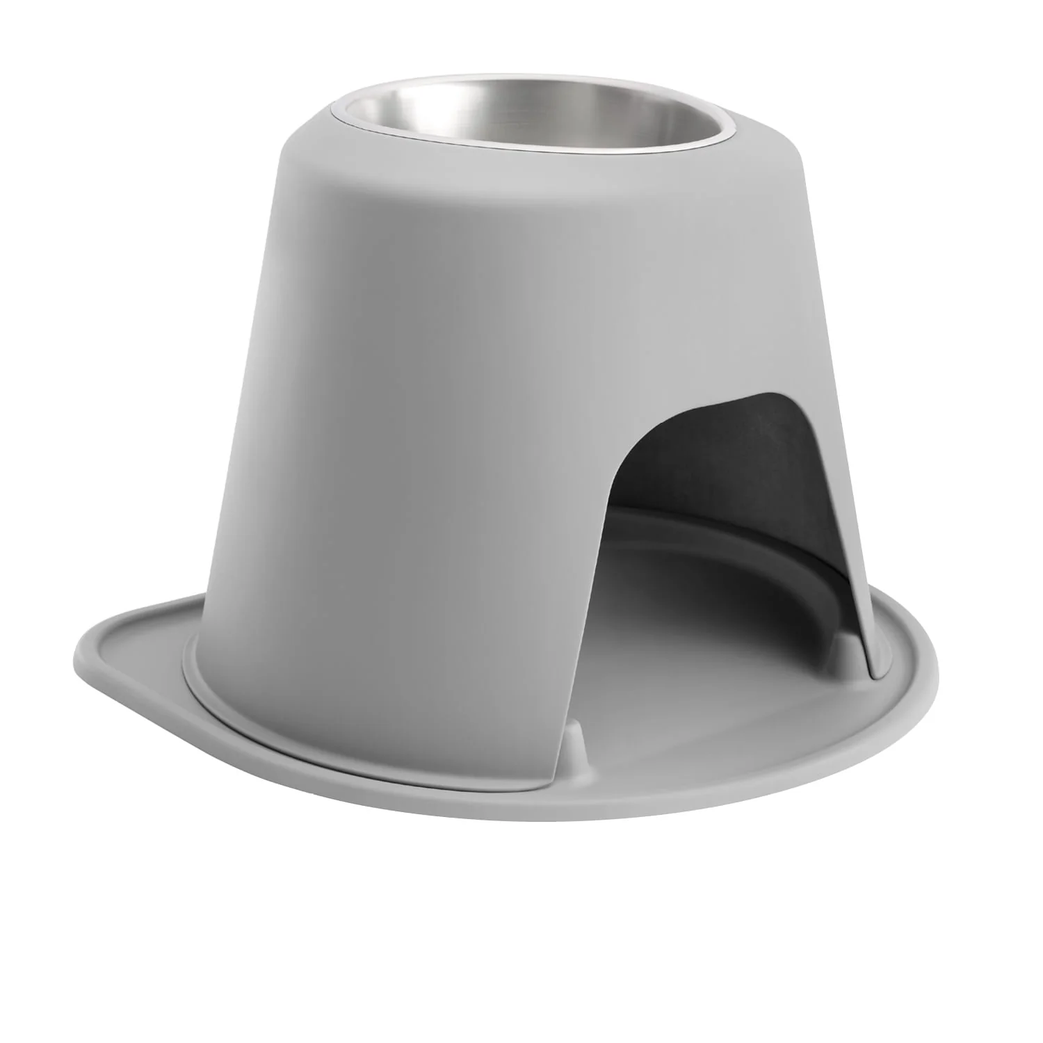 WeatherTech Single High Pet Feeding System, Stainless Steel - Image 41