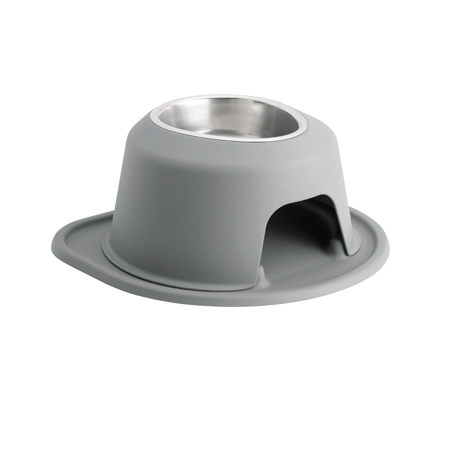 WeatherTech Single High Pet Feeding System, Stainless Steel - Image 8