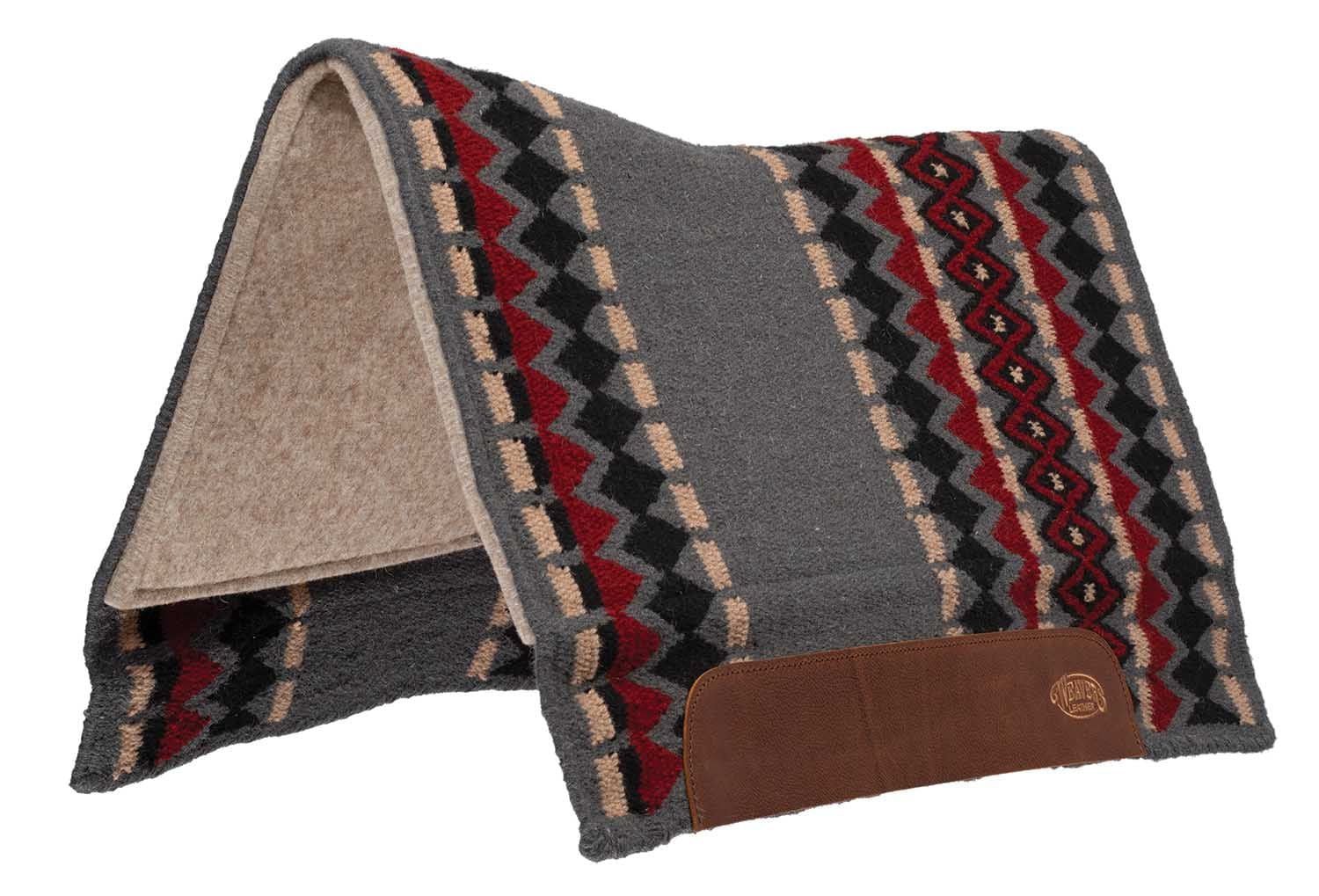 Weaver Flex Contour Wool Blend Felt Saddle Pad, Amarillo - Image 9