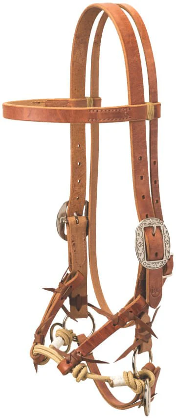 Justin Dunn Side Pull/Bitless Bridle - Image 3