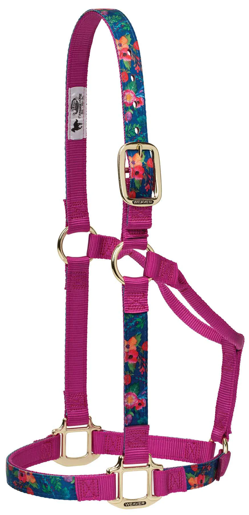 Weaver Patterned Nylon Overlay Halter for Horses - Image 8