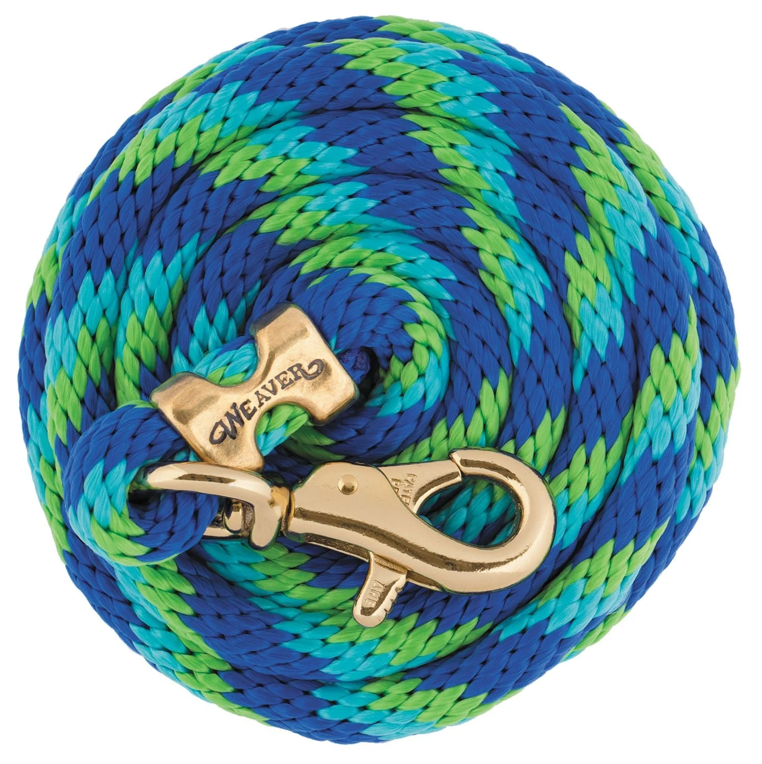 10' Weaver Poly Lead Rope with Bull Trigger Snap - Image 14
