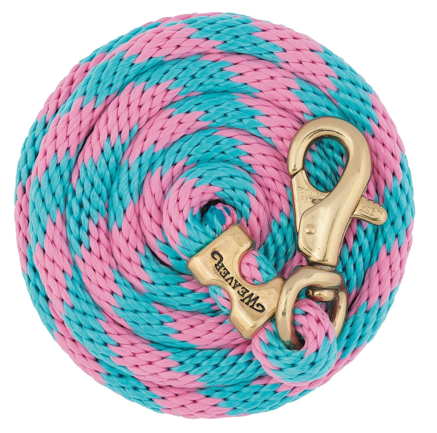 10' Weaver Poly Lead Rope with Bull Trigger Snap - Image 4
