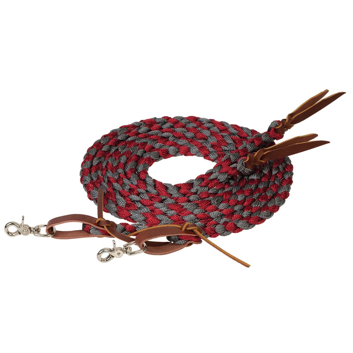 Weaver Polyester Braided Split Reins for Horses