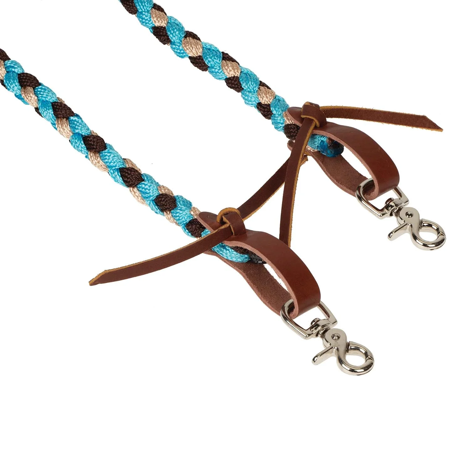 Weaver Polyester Braided Split Reins for Horses - Image 9