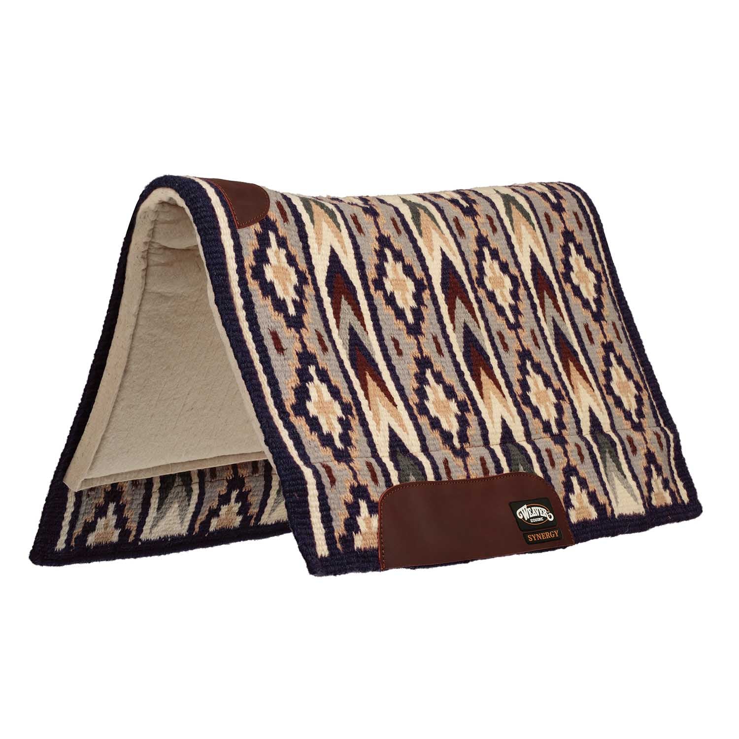 Weaver Synergy New Zealand Wool Blanket Top Saddle Pad - Image 5