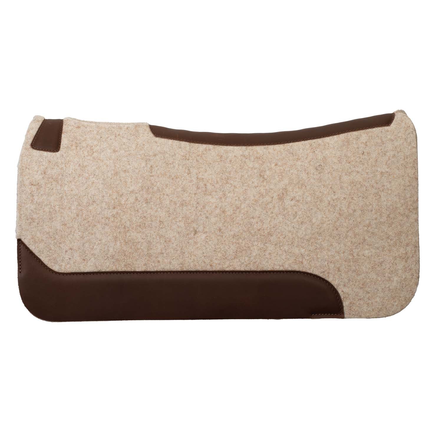Weaver Wool Blend Contoured Horse Saddle Pad, 31" x 32" x 3/4" - Image 2
