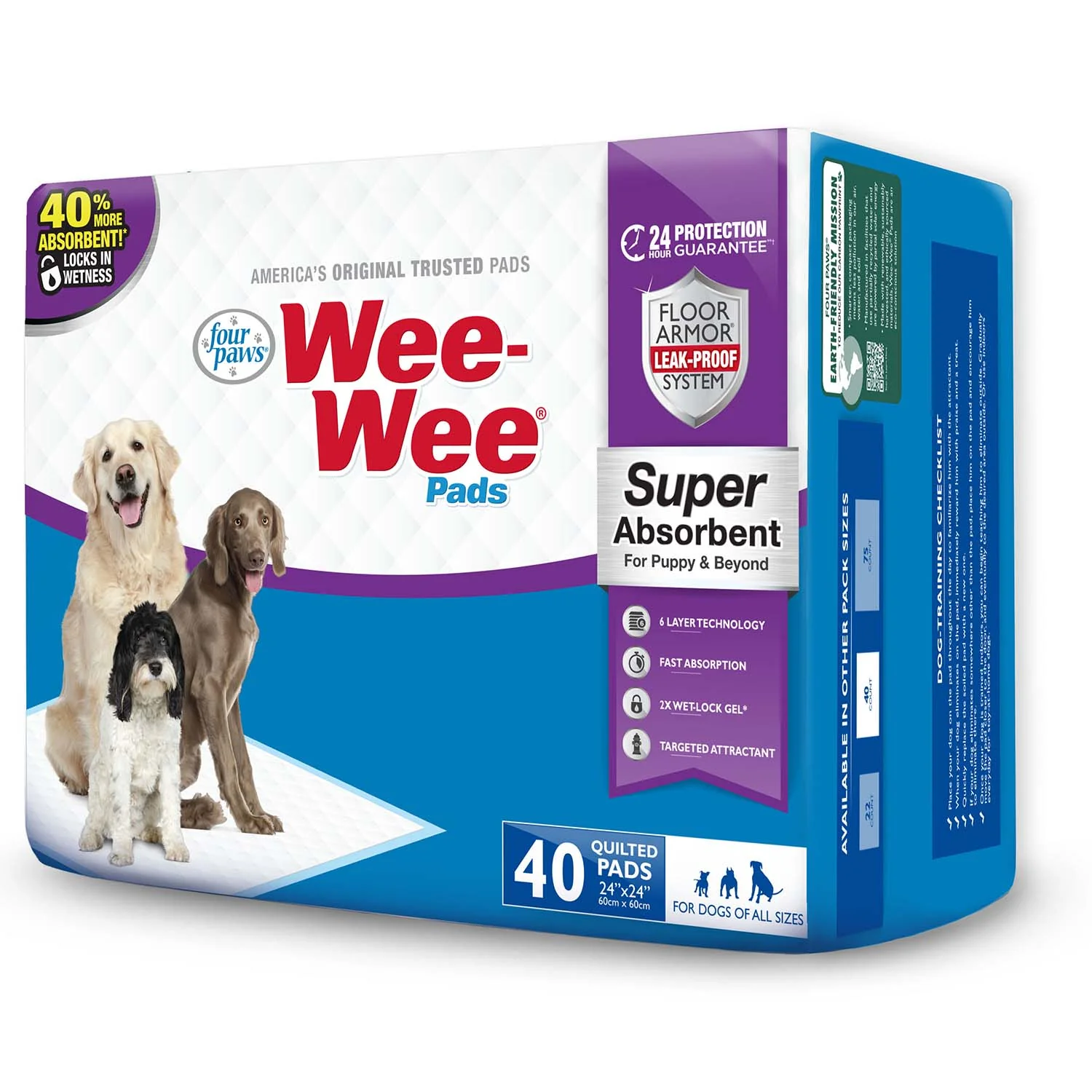 Wee-Wee Super Absorbent Pads for Dogs - Image 2