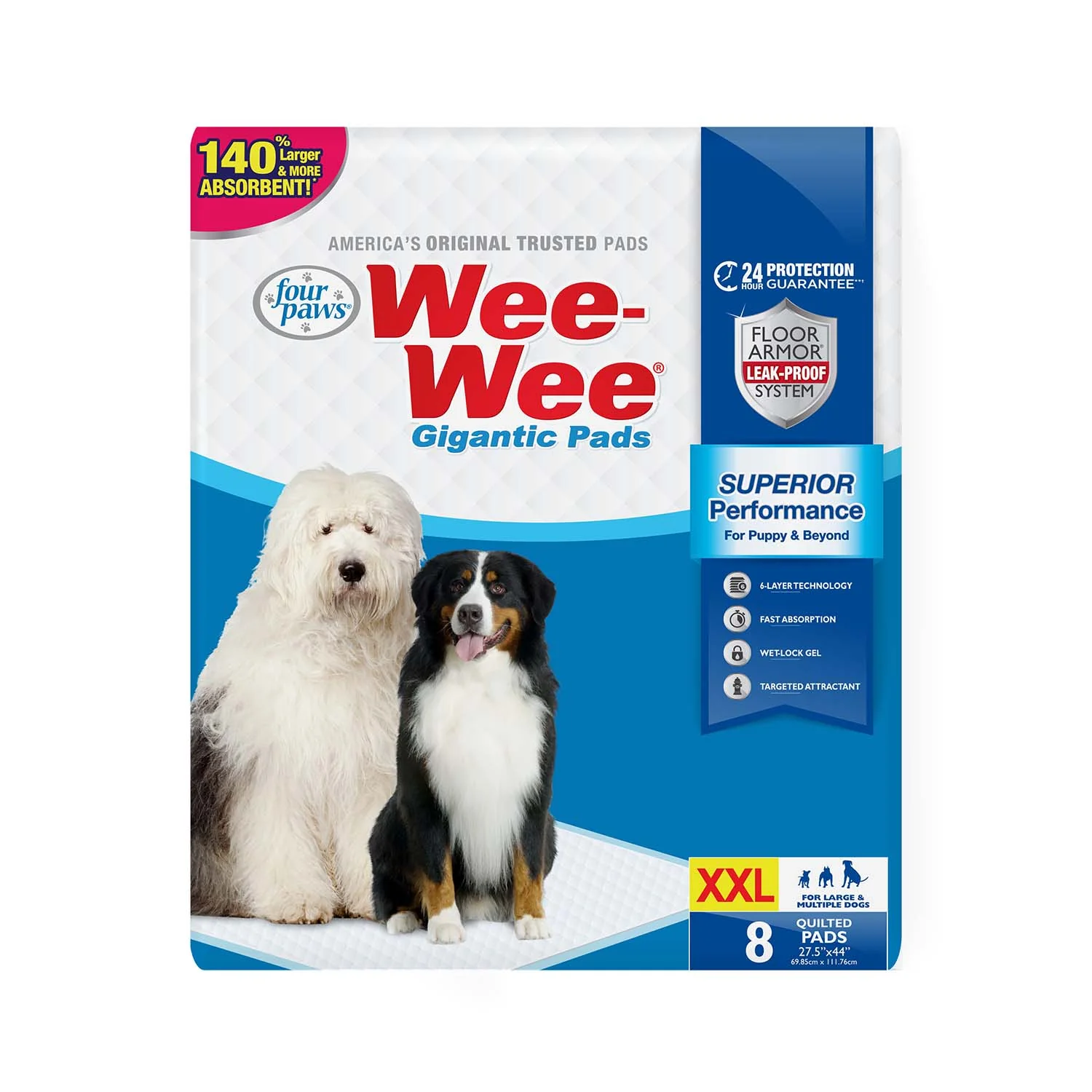 Wee-Wee Superior Performance Gigantic Dog Pee Pads - Image 13
