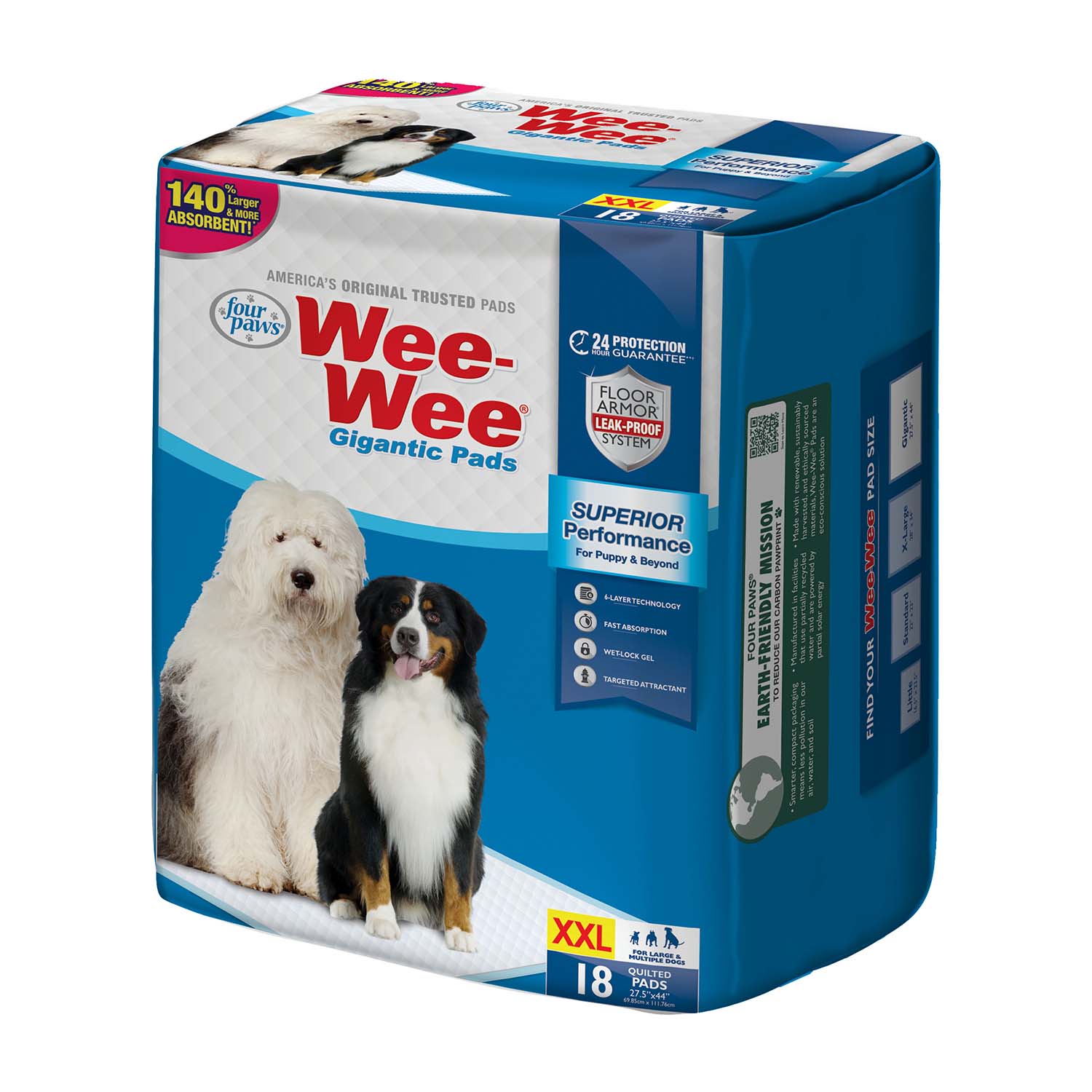 Wee-Wee Superior Performance Gigantic Dog Pee Pads - Image 2