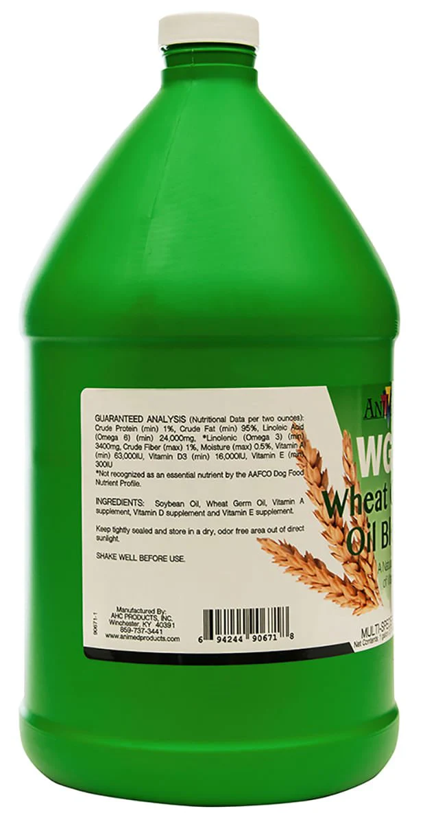 WGO Wheat Germ Oil Blend Vitamin E Liquid Supplement for Horses, Gallon - Image 2
