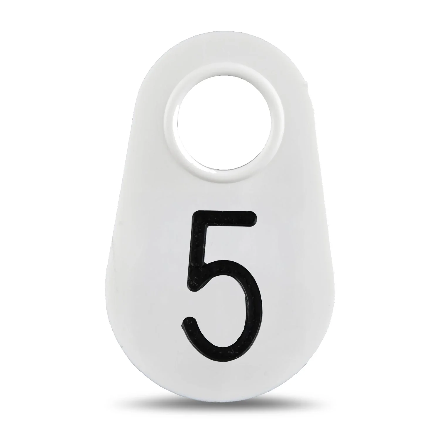 Bock's White Nylon Numbered Identification Tags, 1-100, Single Tag - Image 7