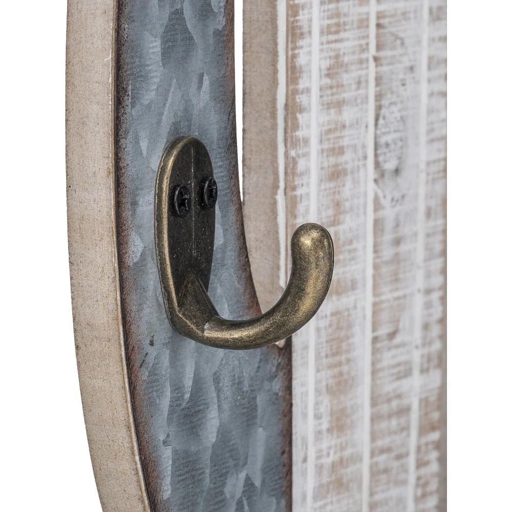 White Wash Cactus Hook, Small - Image 2