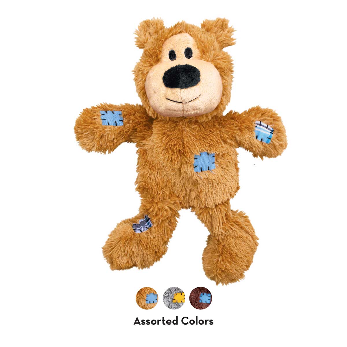 KONG Wild Knots Bear – Soft Plush with Knotted Rope Skeleton, Assorted - Image 5