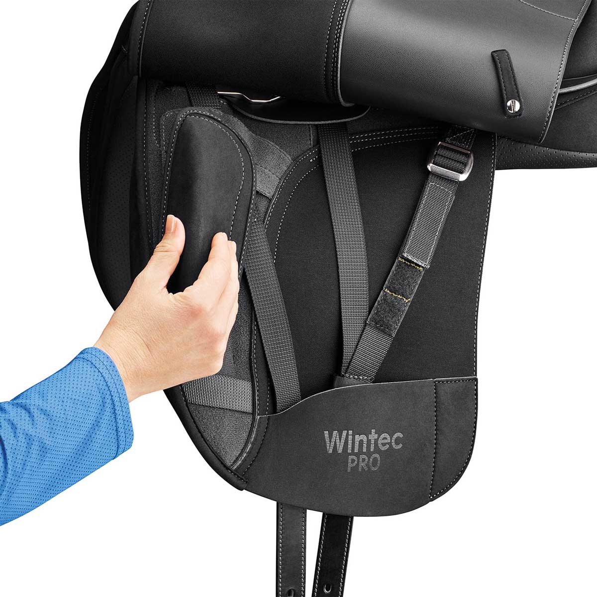 Wintec Pro Dressage Saddle, Black - Image 21