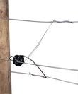 Wire Mount Pinlock Wire Offset – Galvanized Electric Fence Insulator for Barbed Wire and Conventional Fences