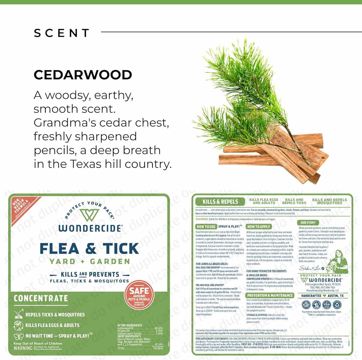 Wondercide Flea, Tick & Mosquito Control Concentrate for Yard + Garden - Image 6
