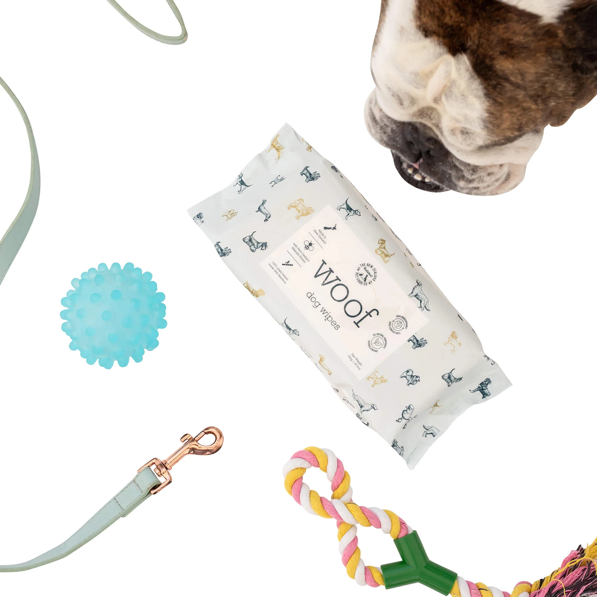 Woof Dog Wipes, Manuka Honey - Image 6