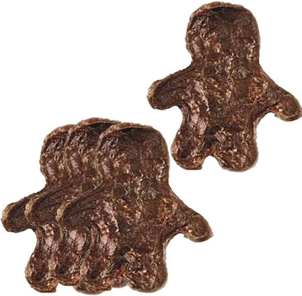 Woofermen All-Natural USA Beef Dog Chew Treats – Oven-Baked, Fun Gingerbread Shape - Image 2