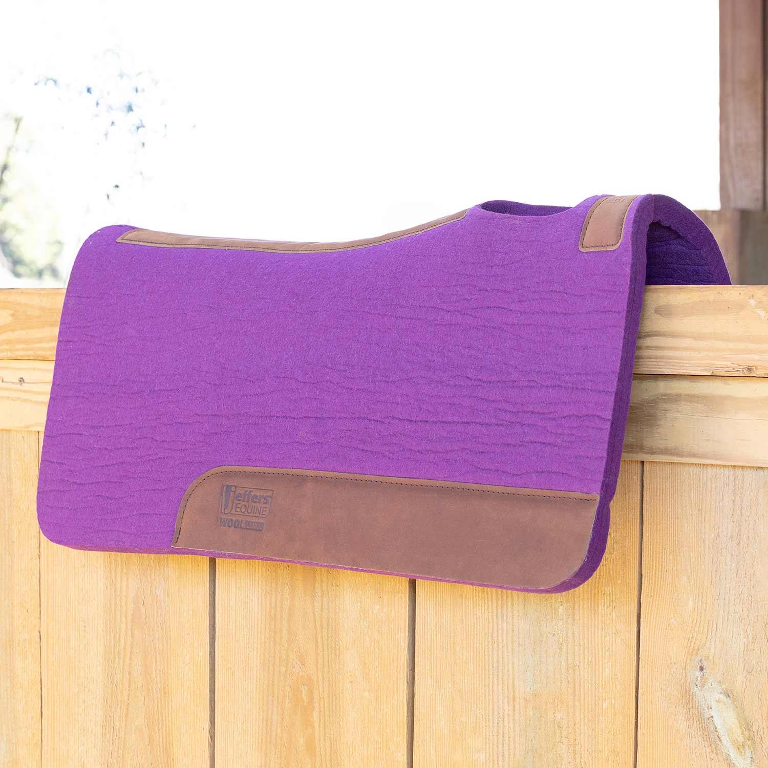 Jeffers WoolLuxe 100% Wool Equine Saddle Pad – Cushioned, Breathable, and Shock-Absorbing - Image 29