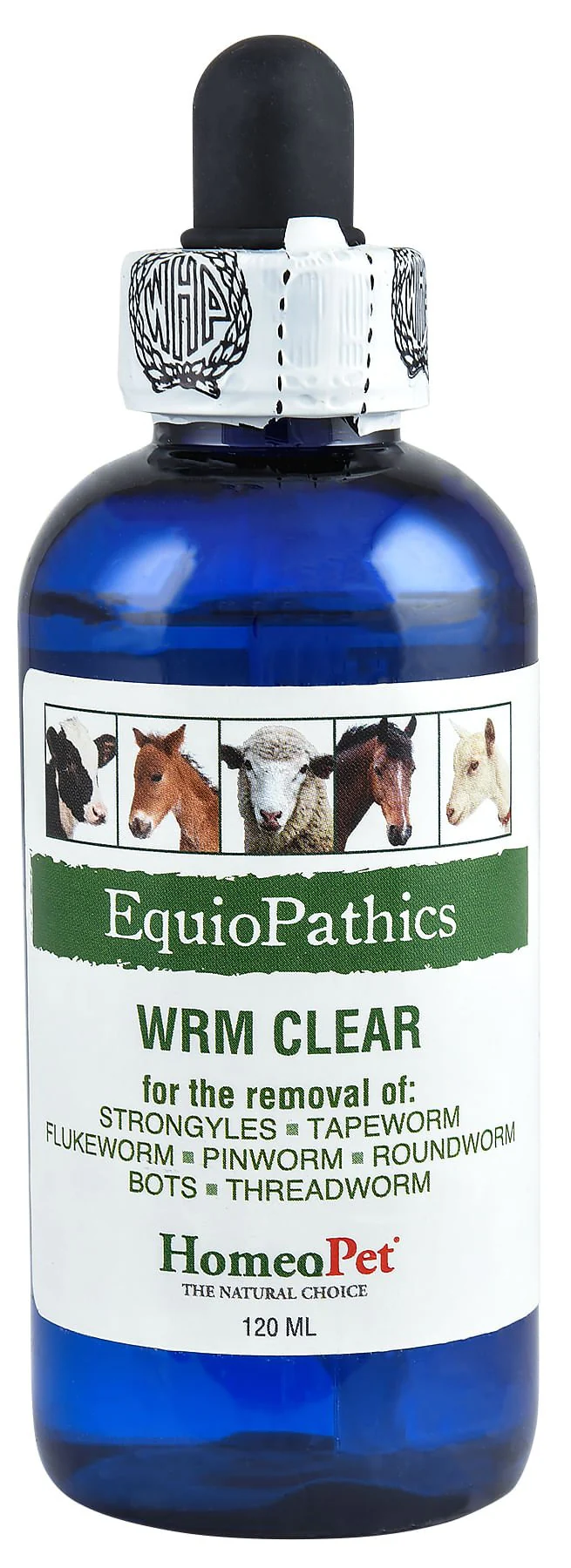 EquioPathics Wrm Clear Natural Dewormer for Livestock & Horses, 60 Dose