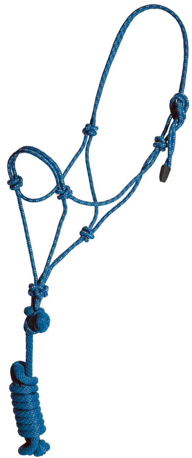 Mustang Yearling Rope Halter and Lead - Image 2
