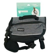 Zippy Paws Lightweight Adventure Backpack, Graphite - Image 9