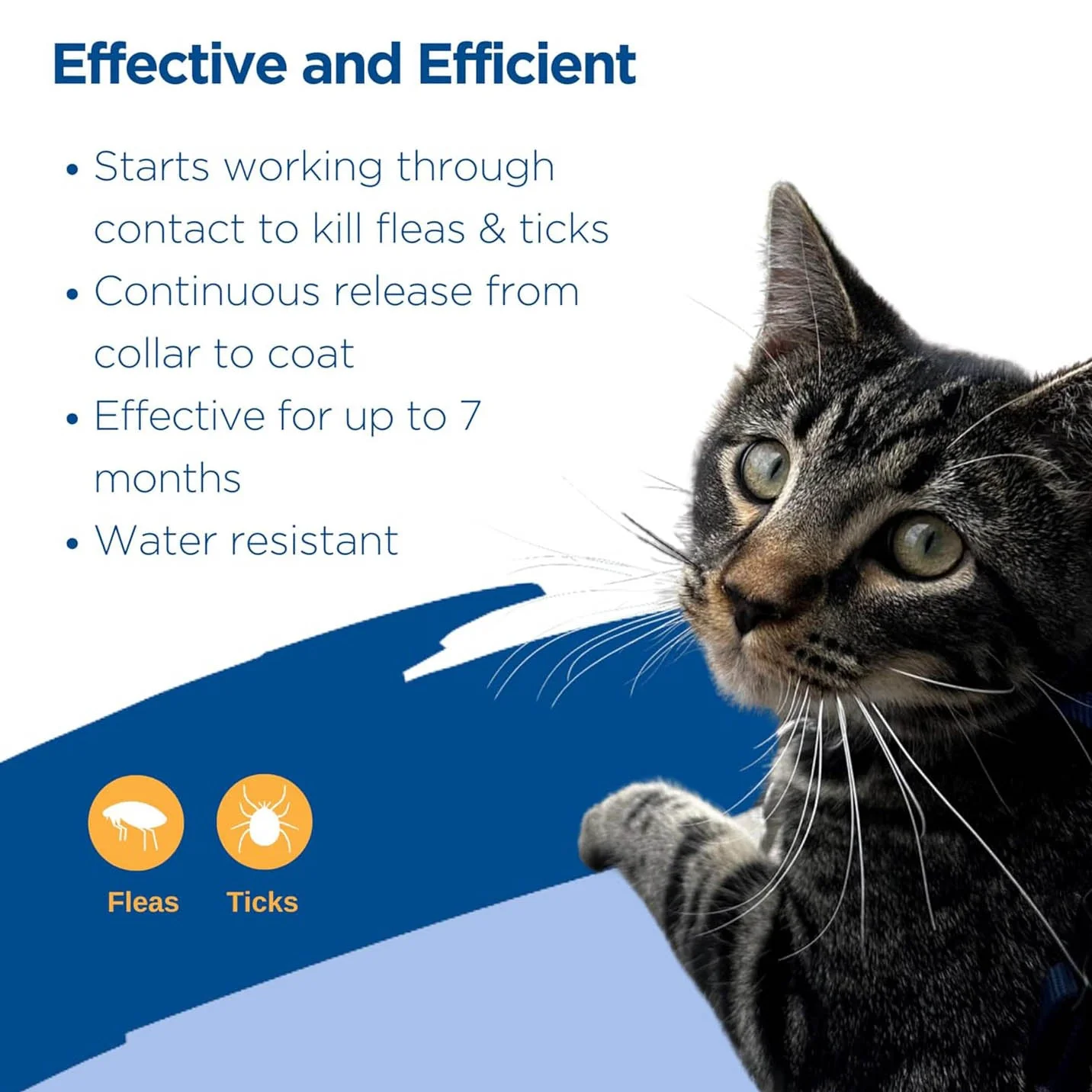 Zodiac Breakaway Flea and Tick Collar for Cats, 1 ct - Image 3