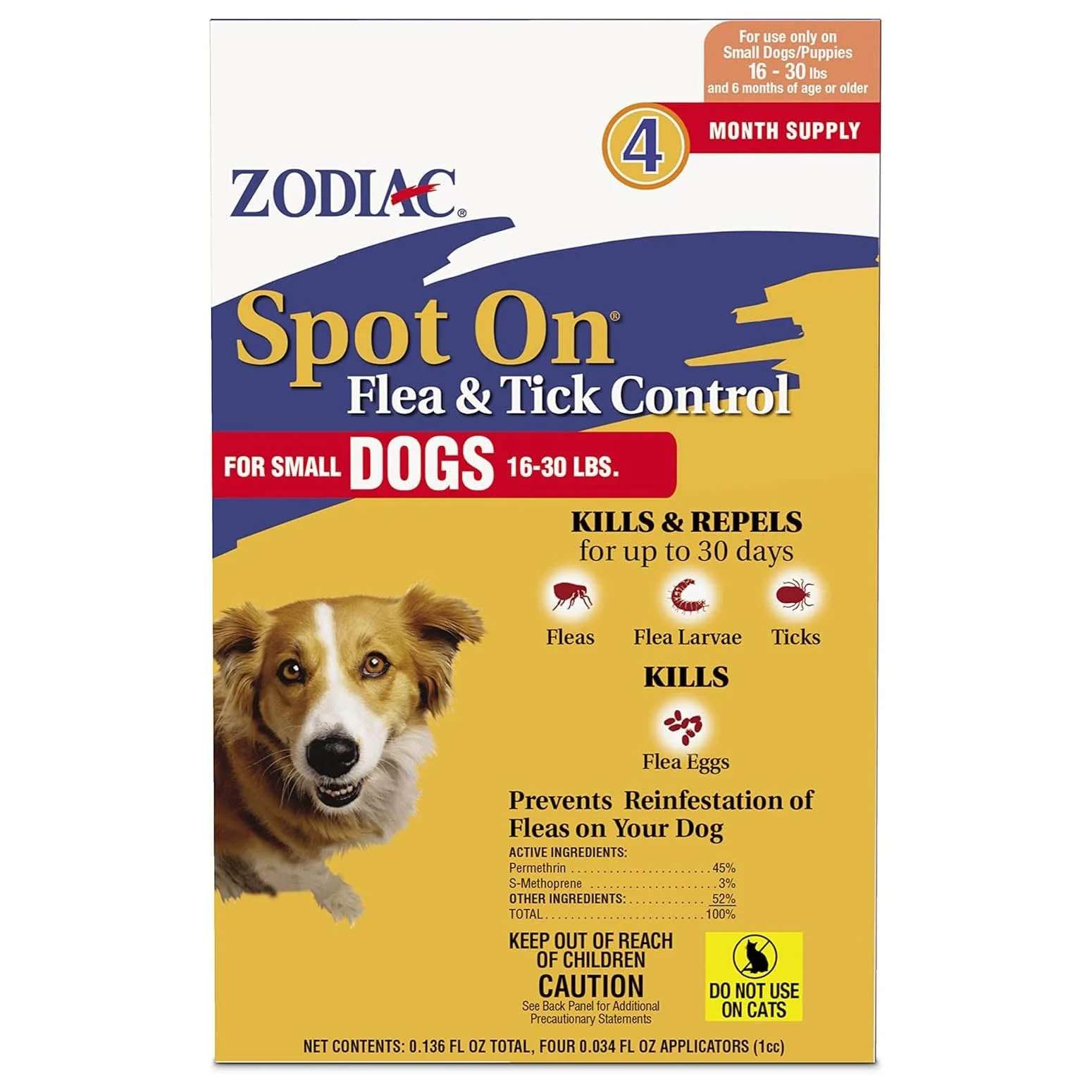 Zodiac Spot On Flea & Tick Control for Dogs & Puppies - Image 3