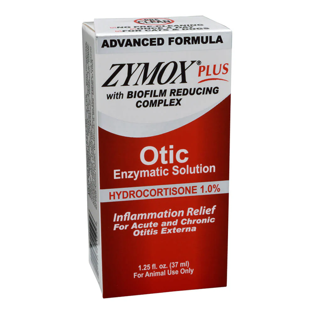 Zymox Advanced Formula PLUS Otic-Hydrocortisone, 1.25 oz - Image 2
